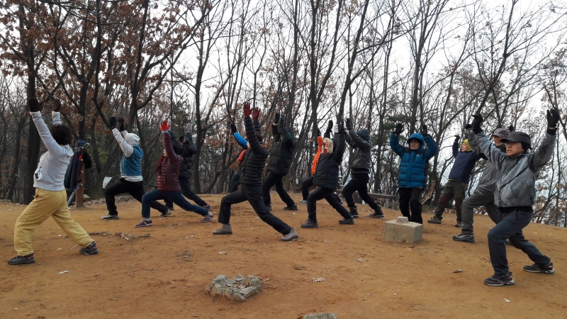 용인시 진행하는 무료 생활체육프로그램 기체조