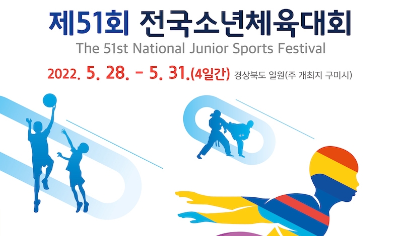 제51회 전국소년체육대회, 28일부터 4일간 경상북도에서 개최