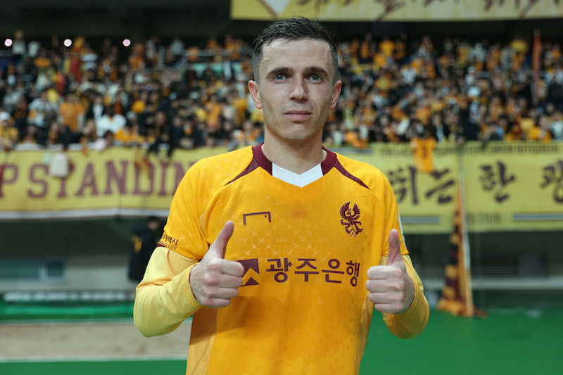 ‘멀티골’ 광주 아사니, K리그1 3라운드 MVP