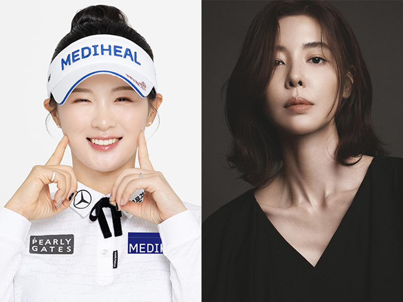 KIA타이거즈, 프로골퍼 박현경·배우 김규리 승리기원 시구