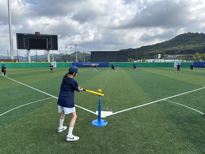 ‘2025 KBO 키즈클럽 미래야구의 날 구단 대항 티볼 대회’ 성료
