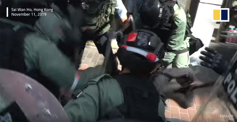 홍콩 시위 상황