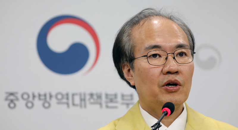 권준욱 중앙방역대책본부 부본부장.