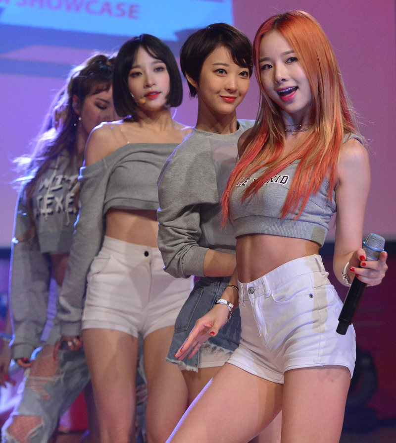 EXID 정화 “2년 전 ‘위아래’ 발표하던 기억 생생해요” - 민중의소리