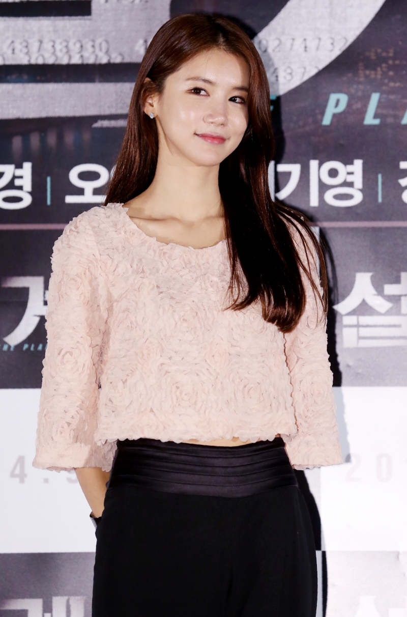 배우 오인혜가 3일 오후 서울 왕십리CGV에서 열린 영화 ‘설계’ 언론시사 및 간담회에 참석하고 있다. 2014.9.3