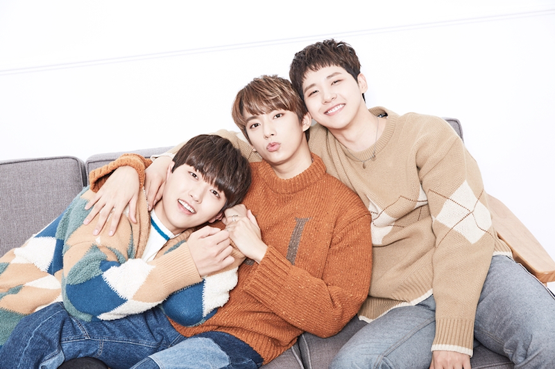 그룹 B1A4(산들, 공찬, 신우)