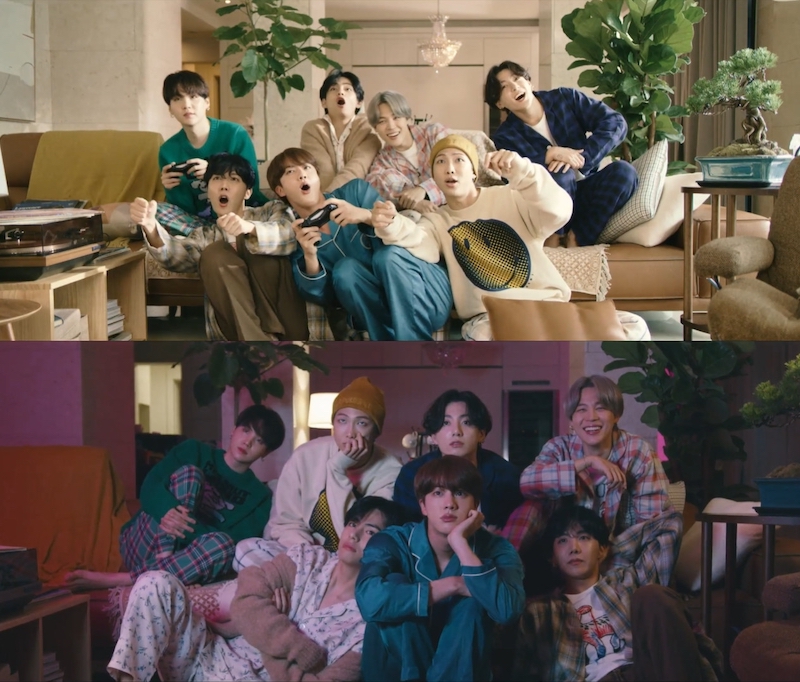 방탄소년단 ‘Life Goes On’ 뮤직비디오 속 장면