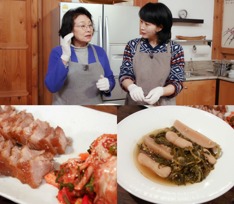 ‘한국인의 밥상’ 10주년을 맞아 아내 김민자와 배우 김혜수가 최불암을 위한 밥상을 준비했다.
