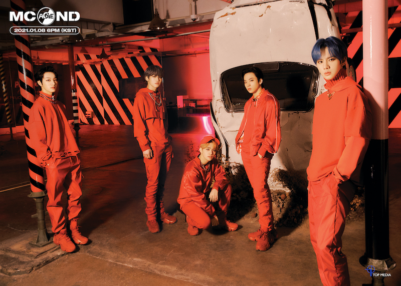 MCND 미니 2집 'MCND AGE' 앨범 이미지