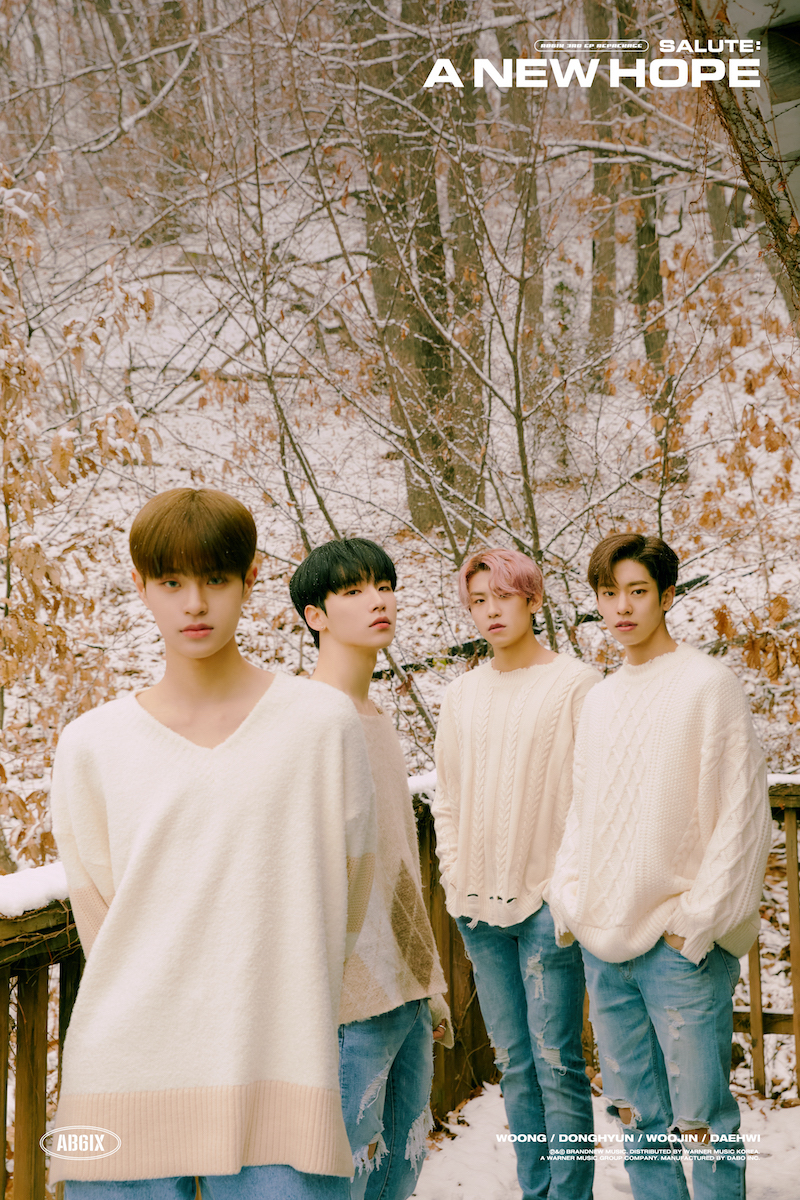 AB6IX 리패키지 3집 'SALUTE A NEW HOPE' 콘셉트 포토.
