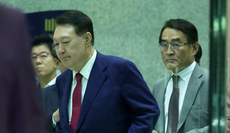 내란특검 2차 대면 조사 마친 윤석열 전 대통령