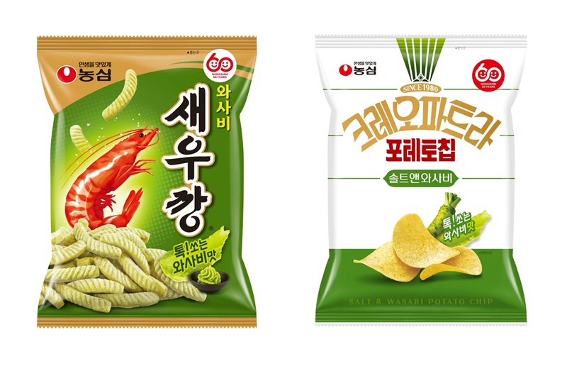 농심, ‘와사비새우깡’ 8월 출시