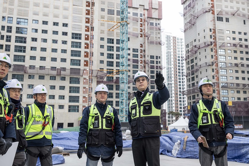 현대건설, '동절기 현장 안전점검 릴레이 캠페인' 전개
