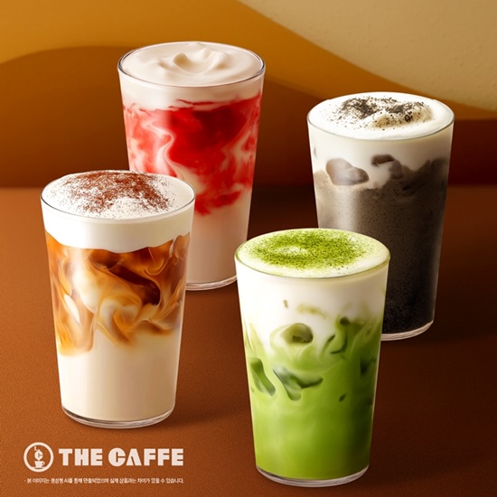 이랜드이츠 더카페, 크림라떼 신메뉴 4종 출시