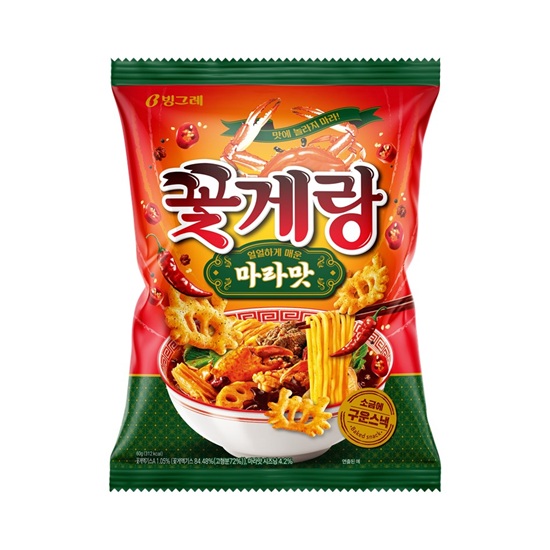 빙그레, 신제품 ‘꽃게랑 마라맛’ 출시