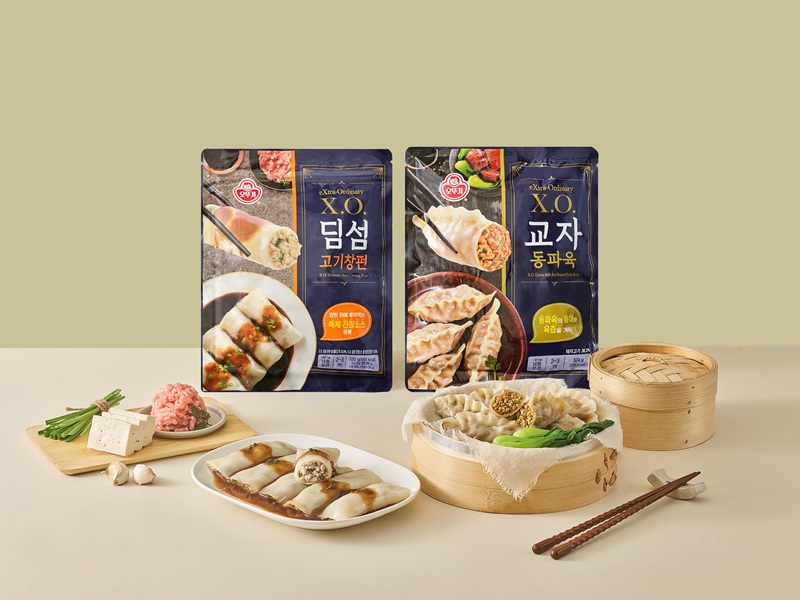 오뚜기, 프리미엄 중식 메뉴 담은 ‘X.O. 만두’ 2종 출시