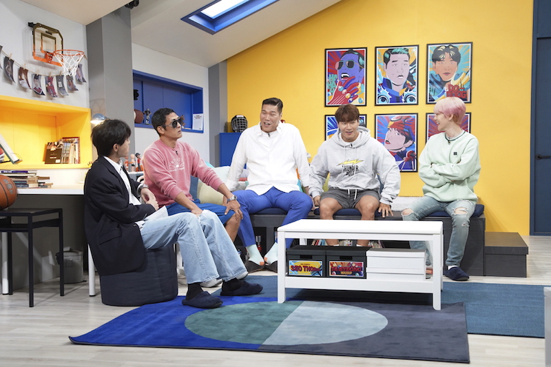괴팍한 5형제 촬영현장