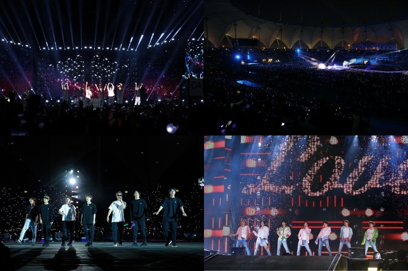 방탄소년단 사우디아라비아 콘서트 현장