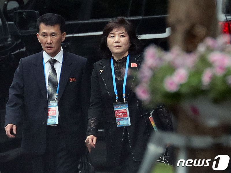 최선희 북 외무성 부상