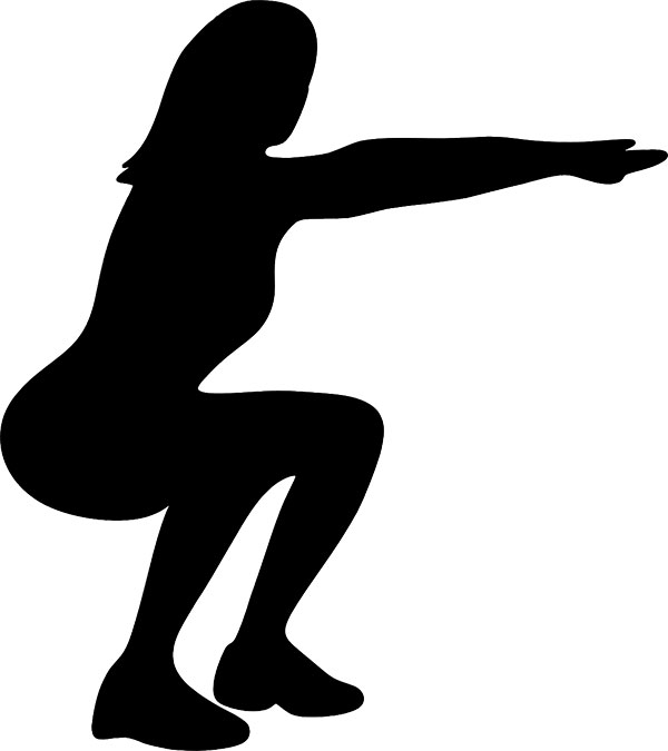 스쿼트 자세 (자료사진)