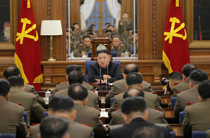 김정은 북한 국무위원장 겸 노동당 중앙군사위원장(자료사진)