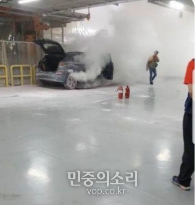 지난해 5월 19일 현대차 울산 1공장에서 코나 EV 화재가 발생했다.