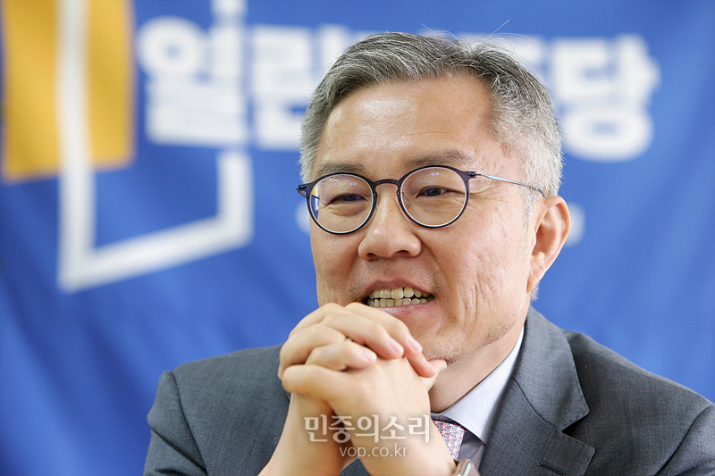 열린민주당 최강욱 대표.