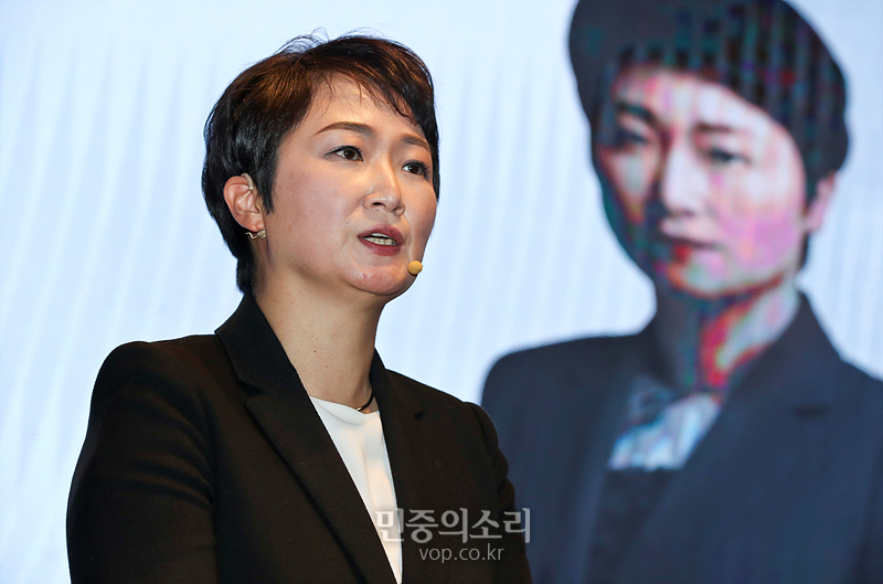 국민의힘 이언주 부산시장 보궐선거 예비후보. 자료사진.