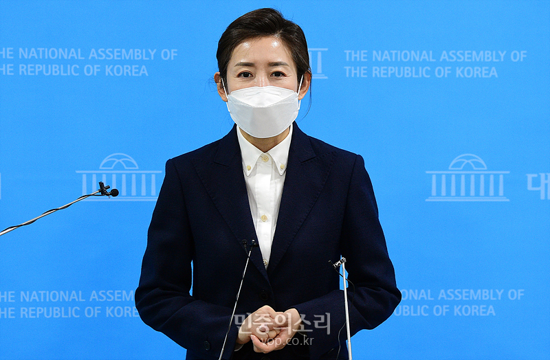 나경원 국민의힘 서울시장 예비후보가 (자료사진)
