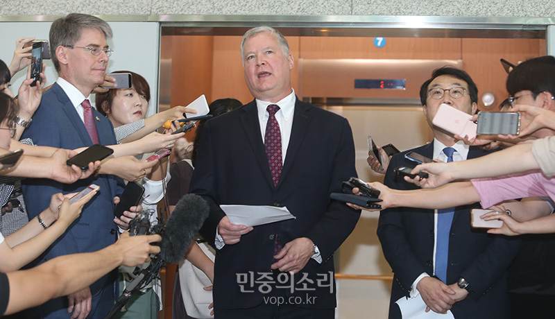 스티븐 비건 미국 국무부 대북특별대표 (자료 사진)