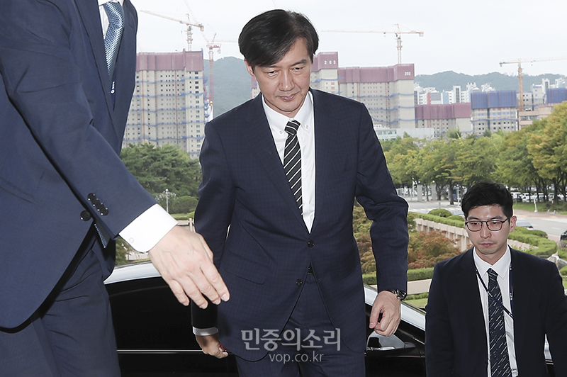 조국 법무부 장관.