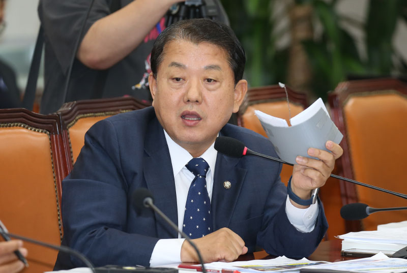 김병주 의원 국회 국방위원회 인사청문회 발언 자료사진