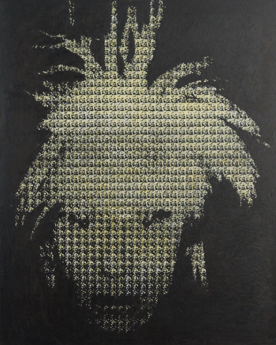 김동유, 두 개의 얼굴-워홀, 2000, 162.2×130.3cm, 캔버스에 유채, 서울시립미술관 소장