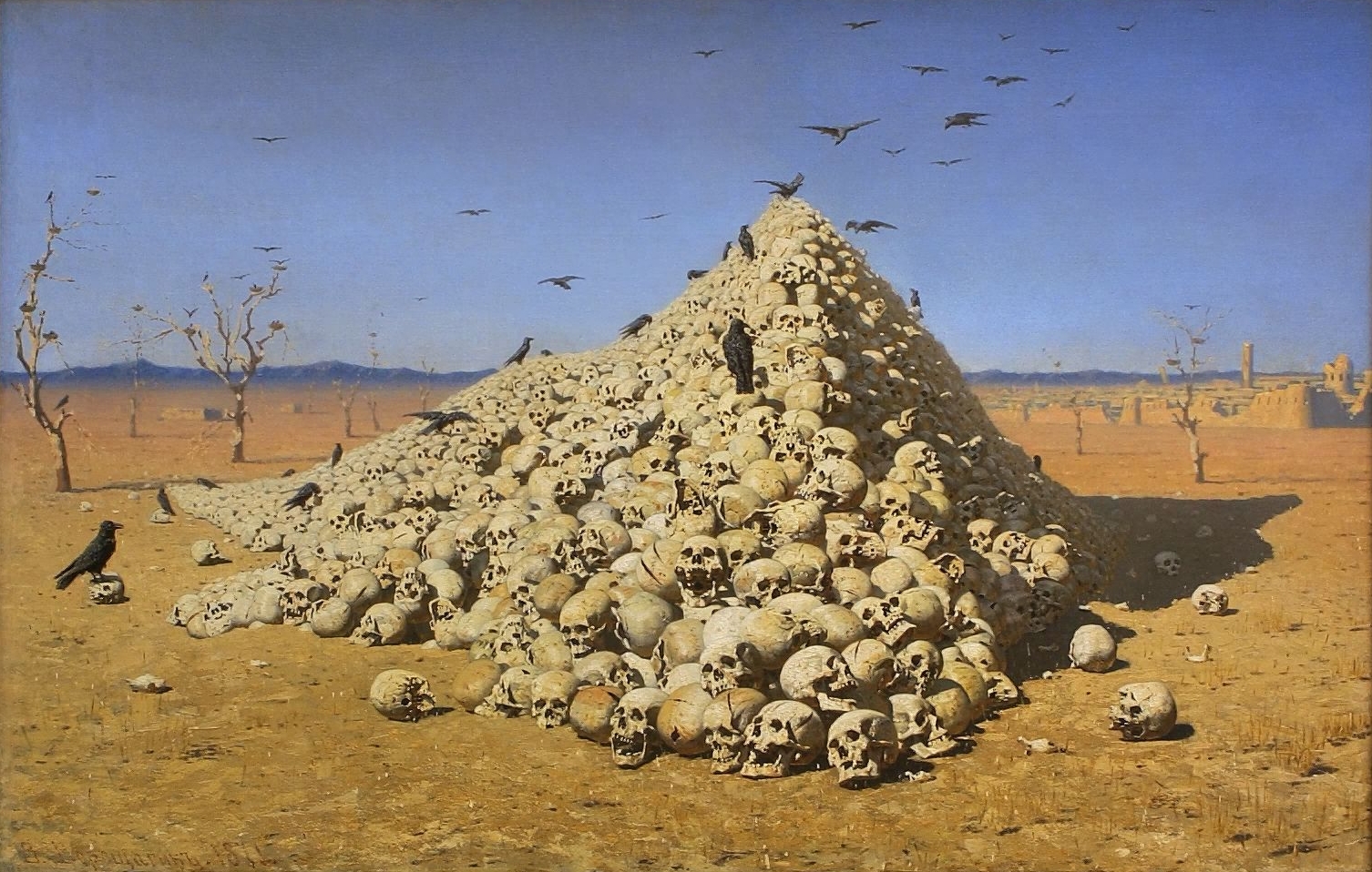 전쟁의 화신 The Apotheosis of War 1871 onc 127x197