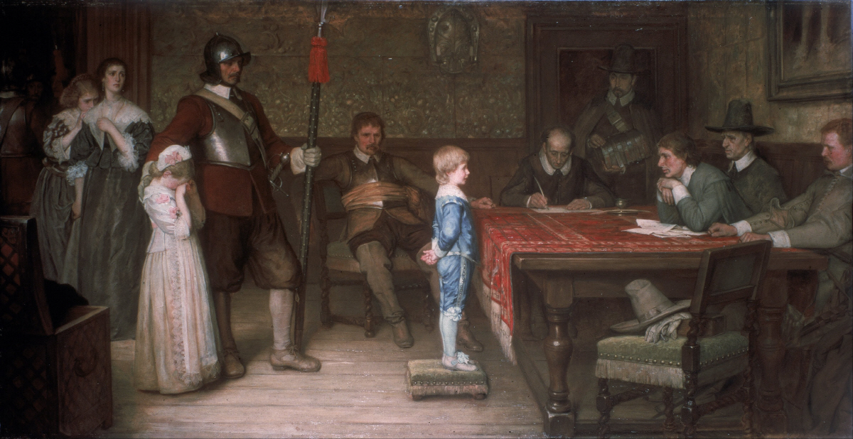 아빠를 언제 마지막으로 보았지? William Frederick Yeames And when did you last see your father 1878 onc 131x251.5