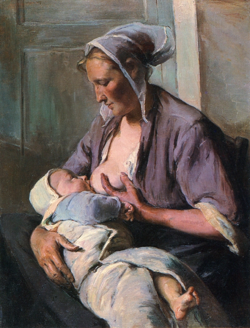 모성애 Motherhood 1897 onc 87.6x66.7