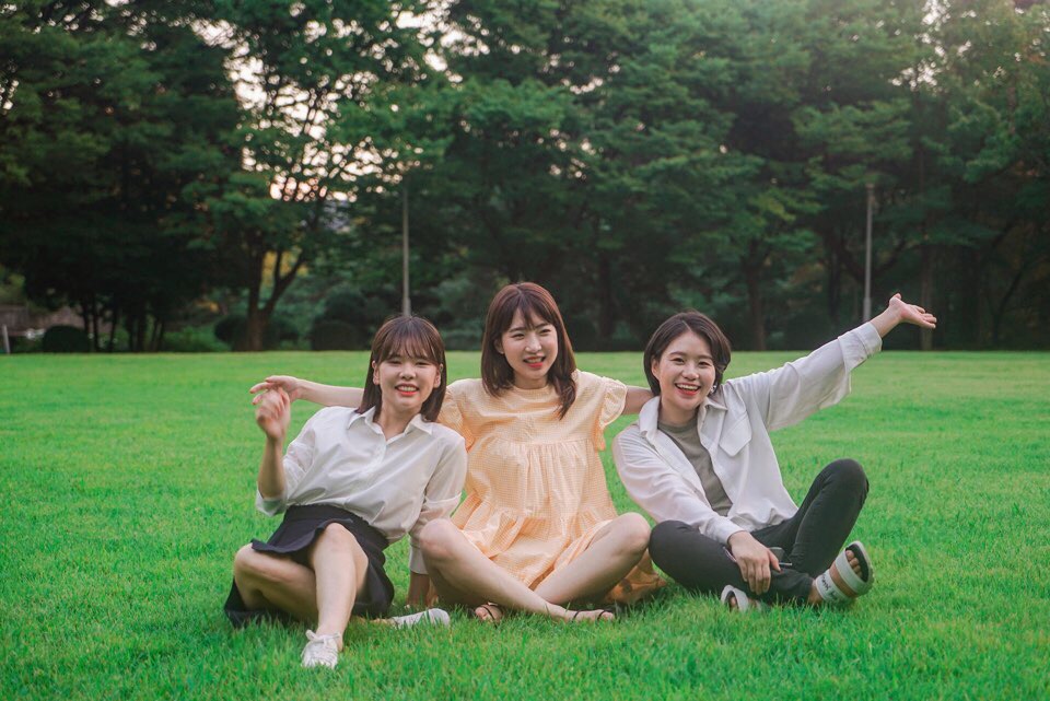 '고인돌'팀원들, (왼쪽부터) 김지원, 조현아, 김해인