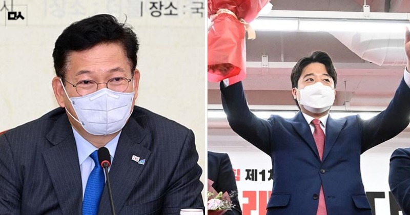 이준석 대표 선출에 뼈 있는 덕담 건넨 민주당 지도부 "구시대적 문법 탈피하길" - Vimarsana News
