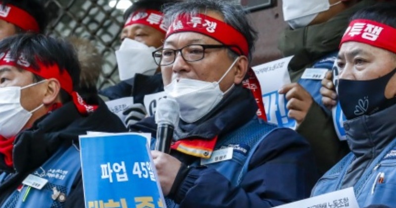 ‘아사단식’ 예고한 택배노조 위원장 “CJ대한통운, 21일까지 대화 나서라”