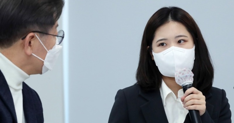 ‘n번방 사건’ 세상에 알린 박지현 “여성들 지키기 위해 이재명 선택” 사진