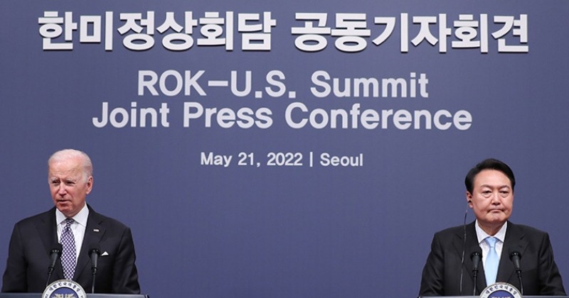 한미 정상 “글로벌 포괄적 전략동맹” 선언...한국 IPEF 참여 공식화
