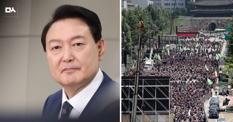 윤석열 정부 반노동 정책에 분노한 노동자 6만여명, 서울·거제로 모인다