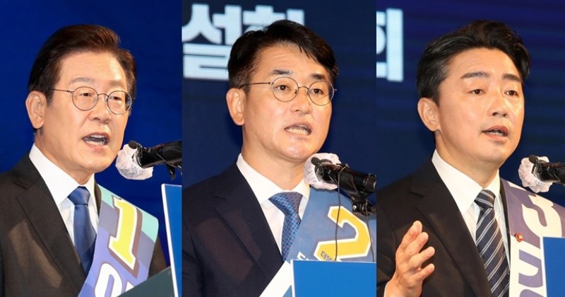 민주당 제주·인천 경선, ‘선두’ 이재명에 달아오른 견제