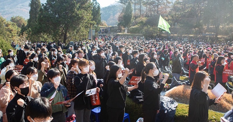 ‘민중의 벗’ 제종철 19주기 추모제 열려, 노동자 시민 등 700여명 참석