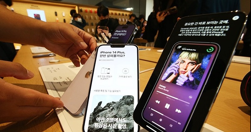 “아이폰14 프로, 출하량 600만대 감소할 듯”