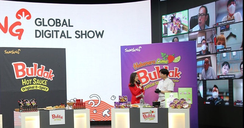 삼양식품, ‘글로벌 디지털 쇼’로 불닭브랜드 홍보