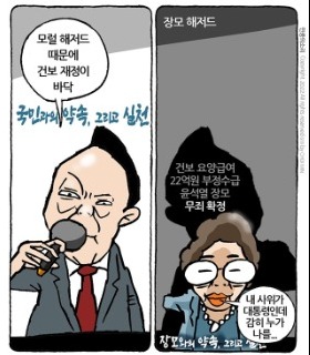 최민의 시사만평 - 장모 해저드