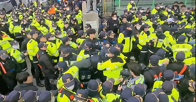“한국와이퍼 비호한 경찰, 일본 덴소그룹 경비업체인가”