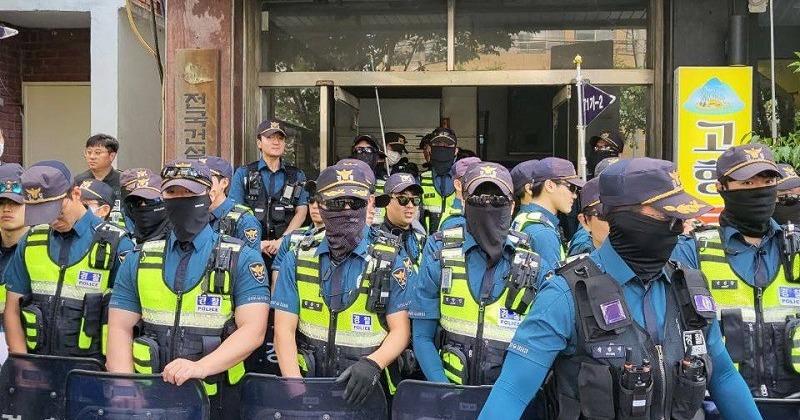 경찰, ‘집시법 위반’ 이유로 건설노조 본조 사무실 압수수색