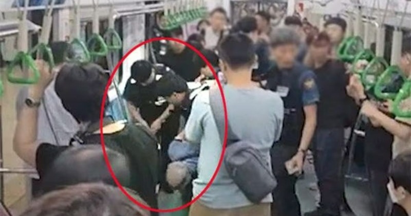 지하철 2호선 흉기 난동범 구속...법원 “도망 염려 있다”